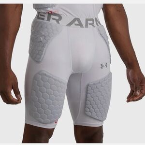 Under Armour Gameday Armour 5-Pad Football Girdle White Men’s XL